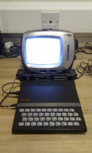 Sinclair ZX with mini TV